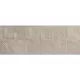 Navarti Stuc Flavia Relieve Taupe Dekor 3D fali csempe 25x70 I.o. - Csempe Mester