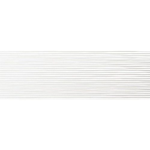 Navarti Flat Liner Blanco Brillo Dekor 3D fali csempe 25x70 I.o. - Csempe Mester
