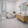 Navarti Flat Liner Blanco Brillo Dekor 3D fali csempe 25x70 I.o. - Csempe Mester