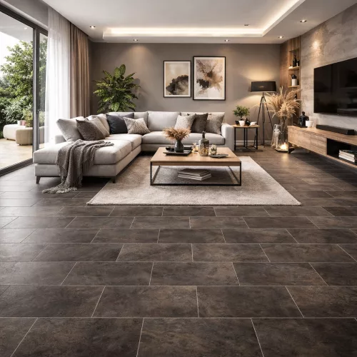 Ceracasa Kronos Brown Grey Rett járólap 31,6 x 63,7 I.o. - Csempe Mester