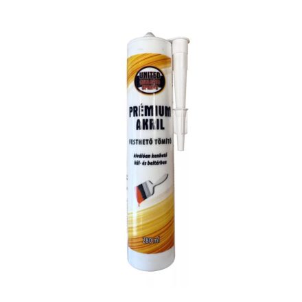United Sealants Prémium Akril - Festhető Tömítő