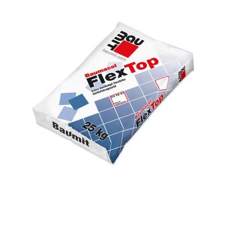 Baumit Baumacol FlexTop C2TES1- Vékonyágyas burkolatragasztó - Csempe Mester