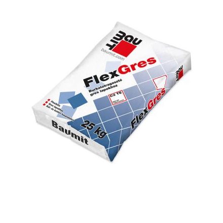 Baumit FlexGres - Vékonyágyas burkolatragasztó - Csempe Mester