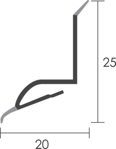 Bolta Utólagos fürdõkád szegélyléc PVC ragasztható 32219 - Csempe Mester