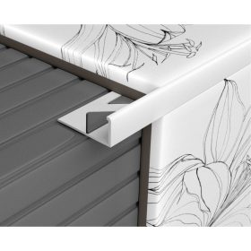 Bolta Szögletes élvédõ PVC 10mm 2,7m 42126 - Csempe Mester