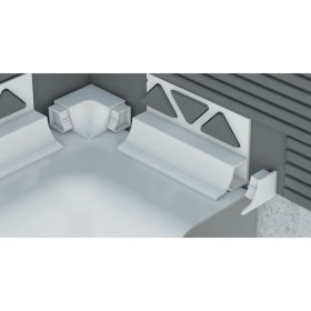 Bolta Fürdõkádszegõléc PVC 8 mm 2,50m 42151 - Csempe Mester