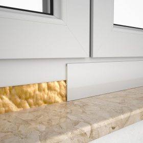 Bolta Öntapadós ablakszegõléc UV álló 50mm 1,60m 42406 - Csempe Mester