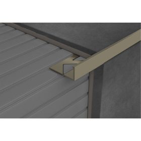 Bolta Szögletes élvédõ, ALU. - 12,5 mm 2,50m 45122 - Csempe Mester