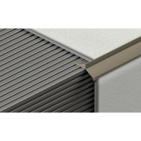 Bolta Vízvetõ teraszprofil, alumínium – 7 mm 45184 - Csempe Mester