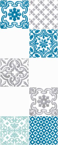 Pastel Decoro Mix 20x50