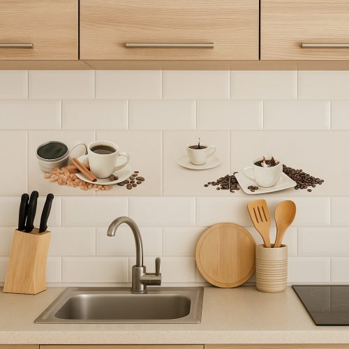 Super Ceramica Aosta Decor Espresso Beige fali csempe 20x60