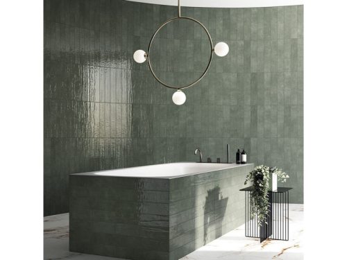 Colorful Pine Green Brick 7,5x40