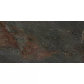 Tubadzin Lava Stone Black járólap 60x120