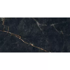 Tubadzin Shine Stone Black járólap 60x120