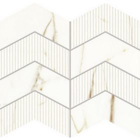 Domino Sable White Mosaic dekorcsempe 25x30