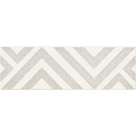 Domino Burano Bar White  dekorcsempe 25x10