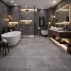 Paradyż Pure A Dark Grey járólap 60x60