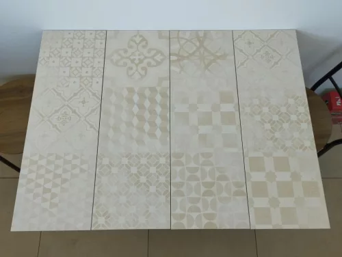 Gambini Terra Decor Retro Warm falicsempe 25x75 (Figyelem, a termék gyárilag koptatott, elmosott, antikolt mintával van ellátva!)