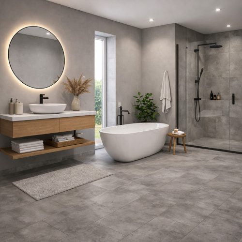 Graboplast Domino SPC padló Acoustic – Nora kőmintás