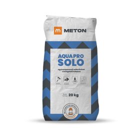   Meton AQUA PRO SOLO egykomponensű szálerősített vízszigetelő habarcs