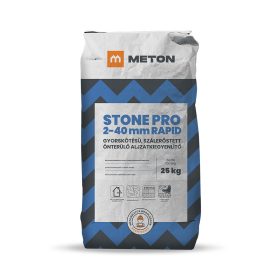   Meton STONE PRO 2-40 Rapid, gyorskötésű, szálerősített önterülő aljzatkiegyenlítő