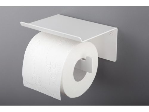 MOKKO BIANCO wc papír tartó polccal 