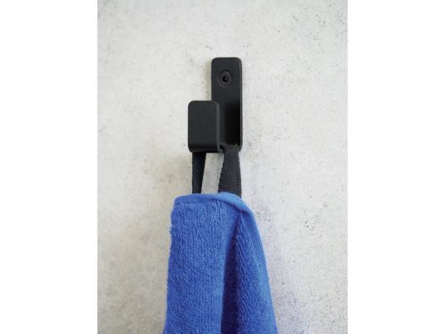 Mokko fali akasztó, fekete