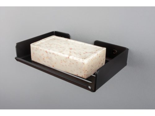 Mokko szappantartó, fekete 