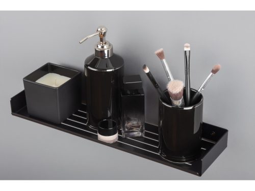 Mokko fali polc, fekete 