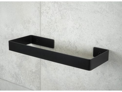 Mokko törölköző tartó, fekete 