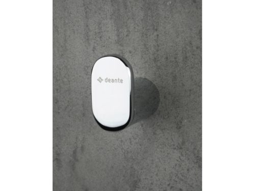 Round fali akasztó, króm