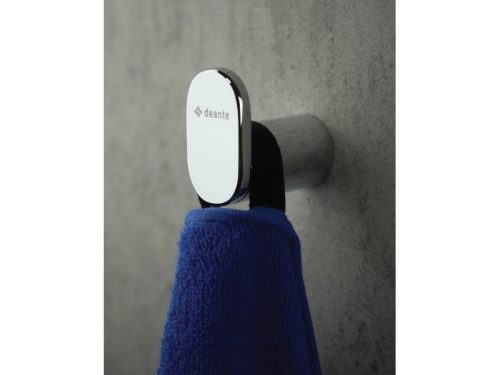 Round fali akasztó, króm