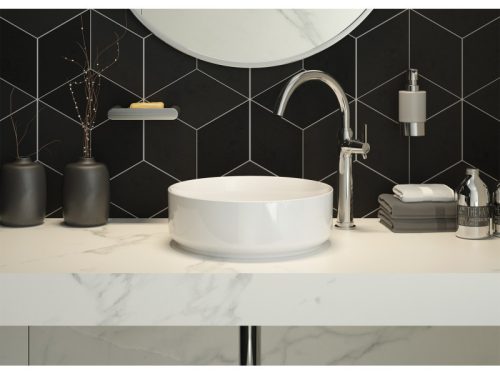 Round fali szappanadagoló, króm