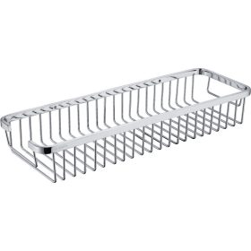 Round zuhanykosár, króm