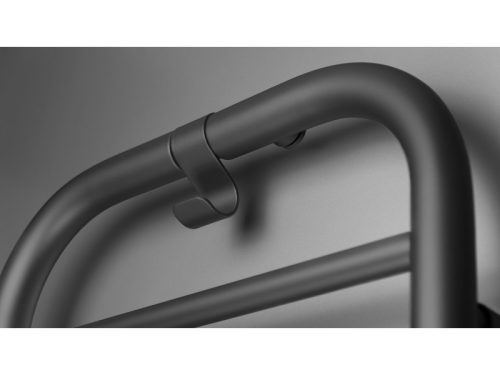 Silia fürdőszoba radiátor, titán