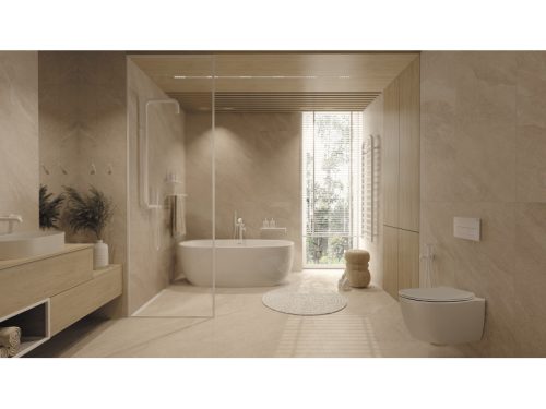 Silia bidé csaptelep kézizuhannyal, fehér