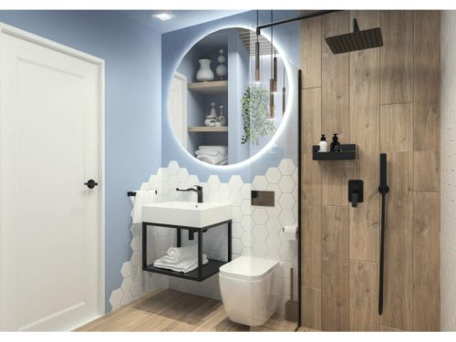 Temisto pultra ültethető kerámia mosdó_600x500x164