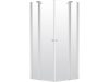 Alpinia szögletes zuhanykabin 80 