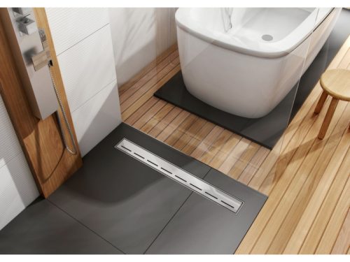 Padlóösszefolyó rácsos 100 cm 