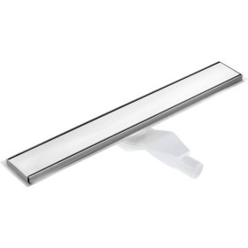 Alacsony padlóösszefolyó acél fedlappal 100 cm 