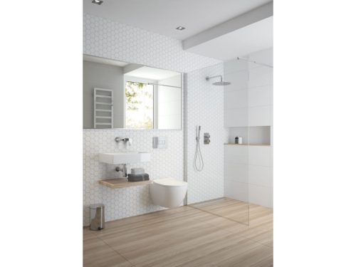 Alacsony padlóösszefolyó acél fedlappal 100 cm 