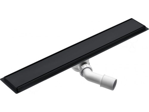 Megfordítható padlóösszefolyó 70 cm nero