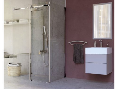 Hiacynt tolóajtós zuhanykabin 100x200 cm 