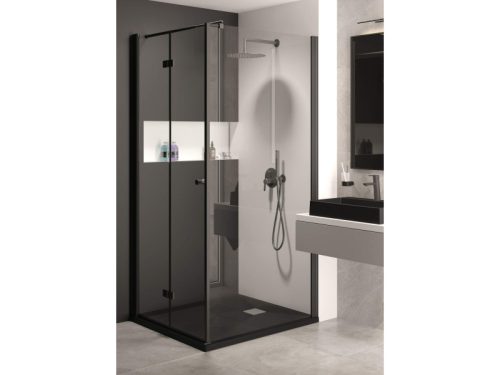 Correo gránit zuhanytálca NERO 80x100