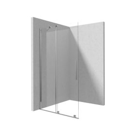 Prizma csúsztatható walk-in zuhanyfal 140x195