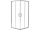 Jasmin Plus szögletes zuhanykabin 90cm