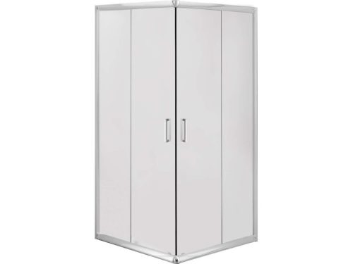 Funkia szögletes zuhanykabin 90 homokfúvott üveg