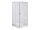 Funkia szögletes zuhanykabin 80 homokfúvott üveg