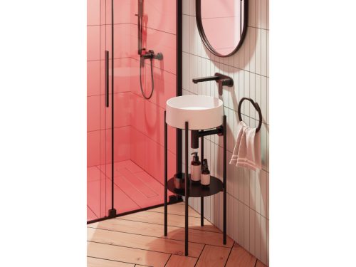 Mosdó szifon fekete