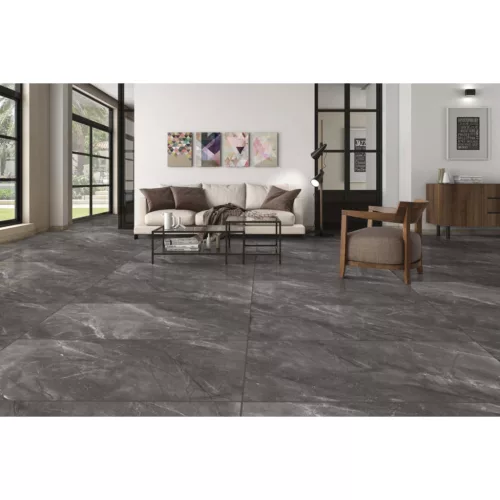 Venezia Nero 60x120 cm polírozott gres burkolólap rektifikált